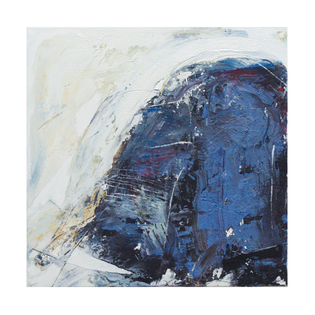 Kleiner blauer Torso