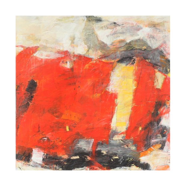 Rote Tischlandschaft 1